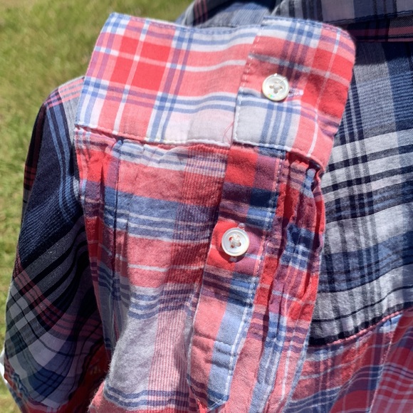 Joie Plaid Pullover Top Size Small - Picture 7 of 10